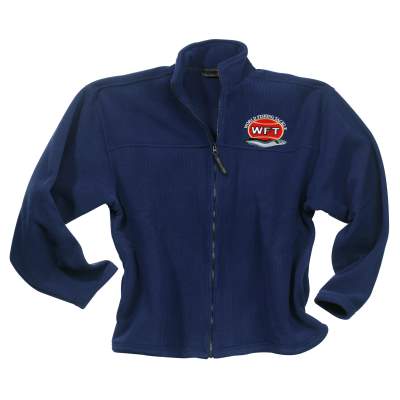 WFT Fleece Jacke Gr.M, blau - Gr.M