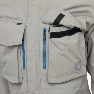 Kinetic Thunderstorm Jacket, Gr. L - Grey Hawk