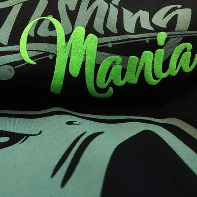 Hotspot Design T-Shirt Black Bass Mania, Gr. M