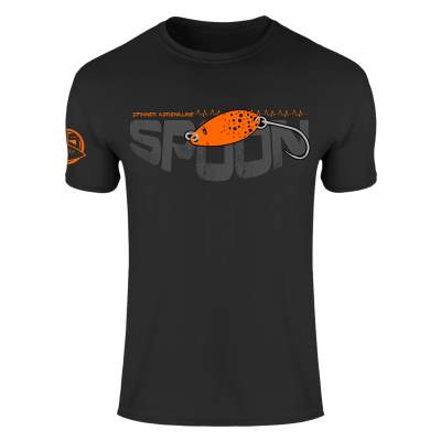 Hotspot Design T-shirt Spoon Gr. M - Black