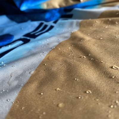 Hotspot Design T-Shirt Performance LS - Tuna Gr. XL - Blue/Gold