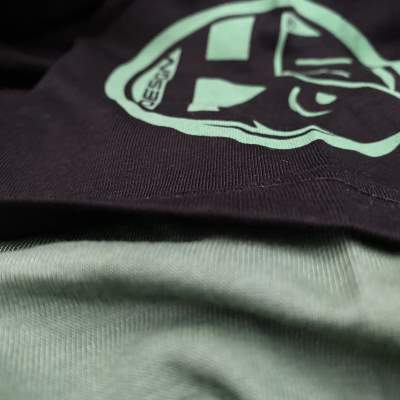 Hotspot Design Long sleeves T-shirt BIG MAMA, Gr. L - schwarz/grün