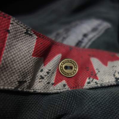 Hotspot Design Polo Shirt Piker Canada Gr. XL anthrazit - Gr.XL - 1Stück
