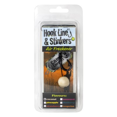 Hook line & Stinkers Rig Air Freshener Lufterfrischer Coconut