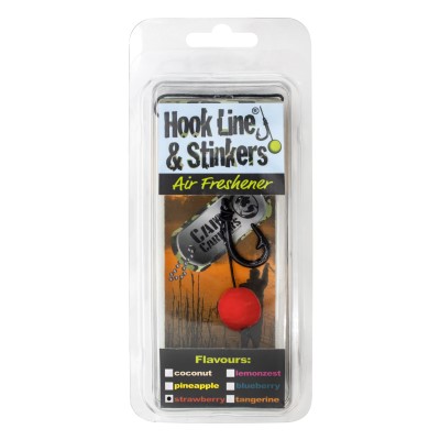 Hook line & Stinkers Rig Air Freshener Lufterfrischer Strawberry