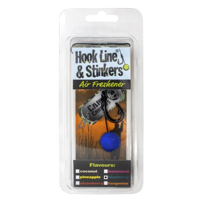 Hook line & Stinkers Rig Air Freshener Lufterfrischer Blueberry