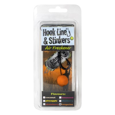 Hook line & Stinkers Rig Air Freshener Tangerine
