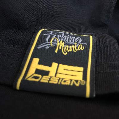 Hotspot Design Polo Fishing Mania Carpfishing, schwarz, XXL