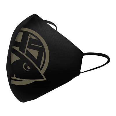 Hotspot Design Mask Fishing Mania yellow - Gesichtsmaske Gr. uni - schwarz