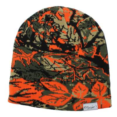 Roy Fishers Orange - Camou Beanie, uni - orange camo