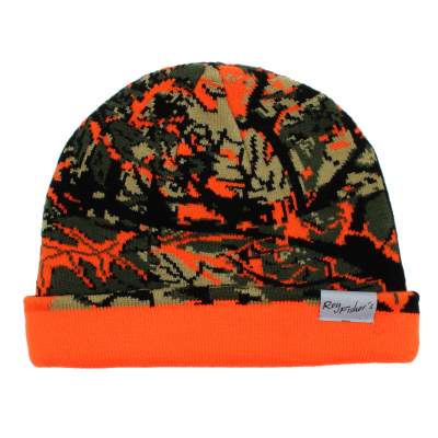 Roy Fishers Orange - Camou Beanie uni - orange camo