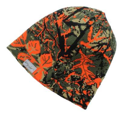 Roy Fishers Orange - Camou Beanie uni - orange camo