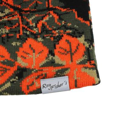 Roy Fishers Orange - Camou Beanie uni - orange camo