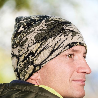 Legendfossil Tree Camou Beanie, uni - camo yellow