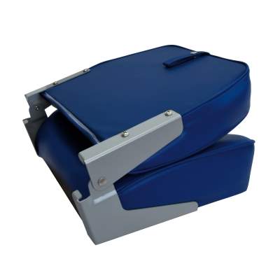 Waterside Leder Bootssitz (Boat Seat) blue