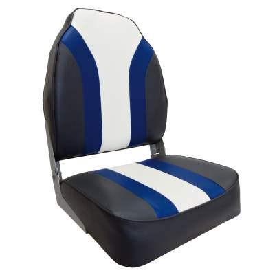 Waterside High Back Pro Bootssitz (Boat Seat) Blueline, 75107CBW