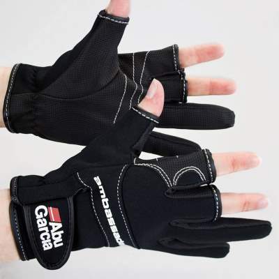 ABU Garcia Neopren Handschuhe M, schwarz - Gr.M