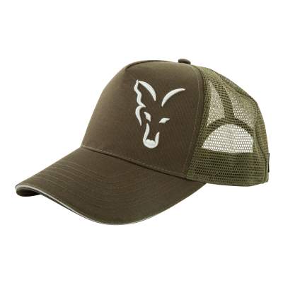 Fox Trucker Cap Green & Silver