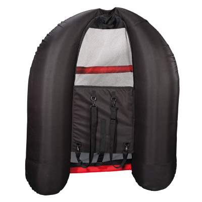 Berkley Belly Boat Pulse V- Form 138x108x50cm - Red/Black - 4,75kg - TK100kg