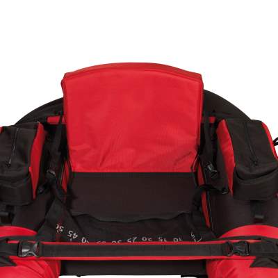 Berkley Belly Boat Pulse Pro V- Form, 138x108x58cm - Red/Black - 5,3kg - TK100kg