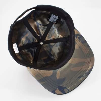 Fox Carp Snap Back Cap black/camou