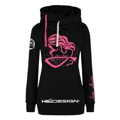 Hotspot Design Hoodie Lady Angler, Gr. M - Black