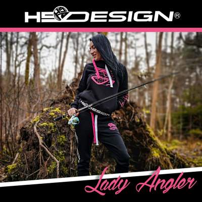 Hotspot Design Hoodie Lady Angler, Gr. M - Black