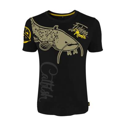 Hotspot Design T-Shirt Fishing Mania CatFish Gr. XXL,