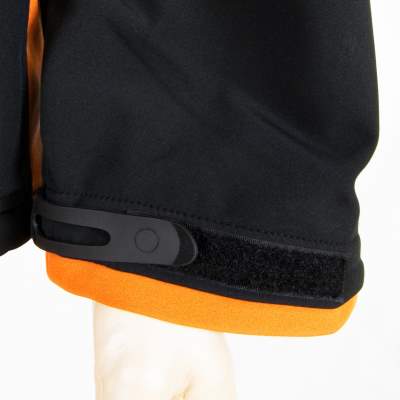 Roy Fishers Soft Shell Jacke Northwood S anthrazit/orange - Gr.S