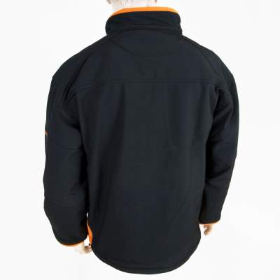 Roy Fishers Soft Shell Jacke Northwood S anthrazit/orange - Gr.S