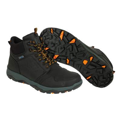 Fox Collection Black/Orange Mid Boots, Gr. 41 - schwarz-orange