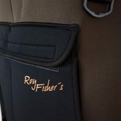 Roy Fishers Water Strider Neopren Stocking Foot Wathose mit Füßlingen Gr. L