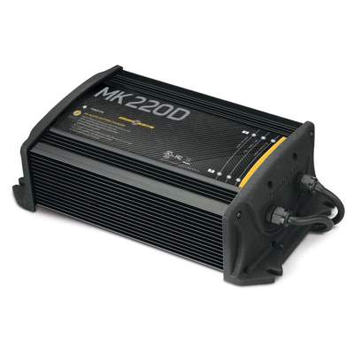 Minn Kota On-Board Batterieladegerät MK-220D Euro 12V mit 2 Anschlüssen 10A Ladestrom, -