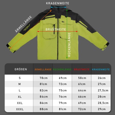 Legendfossil Outdoorjacke Kenai, avocado-black - Gr. L