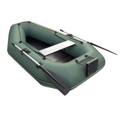 YUKONA 230 G Inflatable Boat mit Lattenboden Schlauchboot 2,32m - TK 180kg - grün