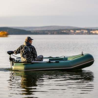 YUKONA 230 G Inflatable Boat mit Lattenboden 2,32m - TK 180kg - grün