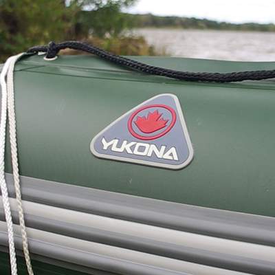 YUKONA 230 G Inflatable Boat mit Lattenboden Schlauchboot 2,32m - TK 180kg - grün