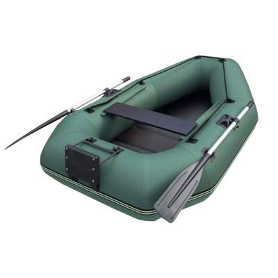 YUKONA 230 G Inflatable Boat mit Lattenboden, 2,32m - TK 180kg - grün