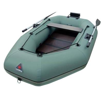 YUKONA 230 G Inflatable Boat mit Lattenboden Schlauchboot 2,32m - TK 180kg - grün