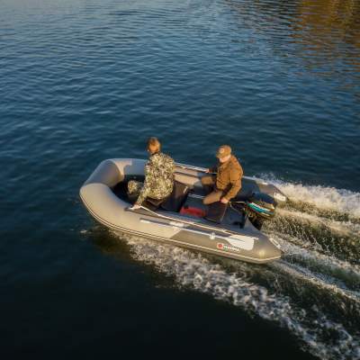 YUKONA 380 Inflatable Boat 3,80m - TK740kg - Grey + Dark grey