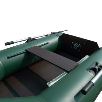 YUKONA 230 TL Inflatable Boat mit Lattenboden Schlauchboot 2,30m - TK220kg - green,grey