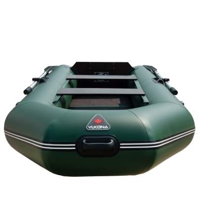 YUKONA 280 TL Inflatable Boat mit Lattenrost Schlauchboot 2,80m - TK350kg - green,grey