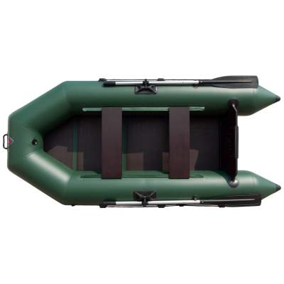 YUKONA 280 TL Inflatable Boat mit Lattenrost Schlauchboot 2,80m - TK350kg - green,grey