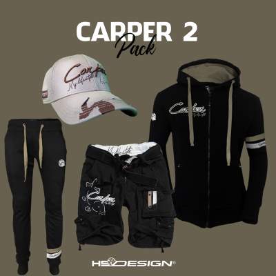 Hotspot Design PACK Carper2, Gr. M - schwarz/braun