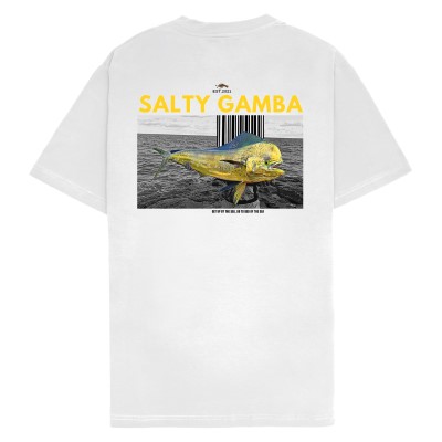 Dein Lieblingsangler DLA Salty Gamba - T-Shirt Gr. M