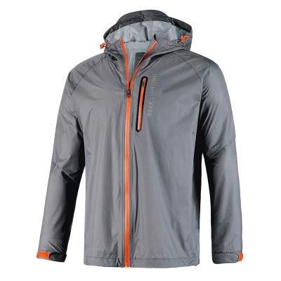 Geek Lighting Windbreaker GO grau/orange - Gr. XL