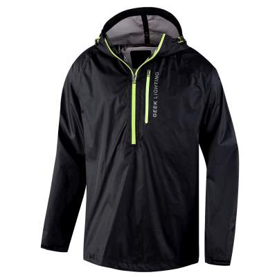 Geek Lighting Windbreaker BNG HZ, schwarz / neon grün - Gr. XL