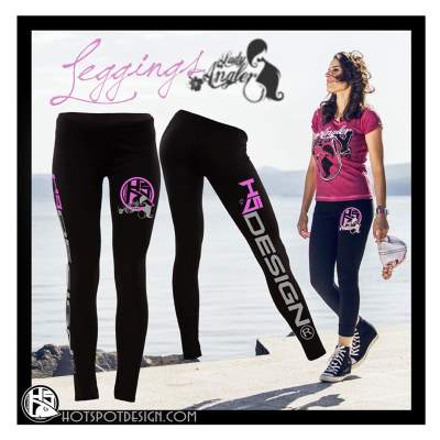 Hotspot Design Leggings Lady Angler - Size S,