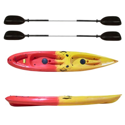 Waterside Tandem Kajak Baikal, 4.0 Red-Yellow