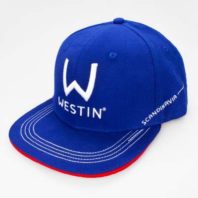 Westin Viking Helmet Cap, Snorkel Blue/Poppy Red